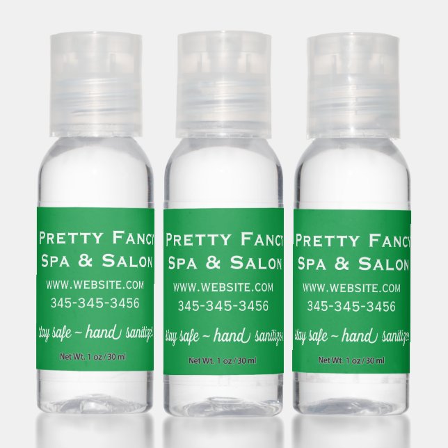 Green Promotional Business Hand Sanitizer (Set)