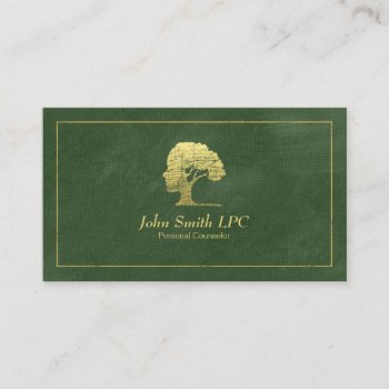 Green Psychologist Personal Counselor Appointment by superdazzle at Zazzle