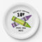 Green Purple Artist Crayons Child Birthday Party