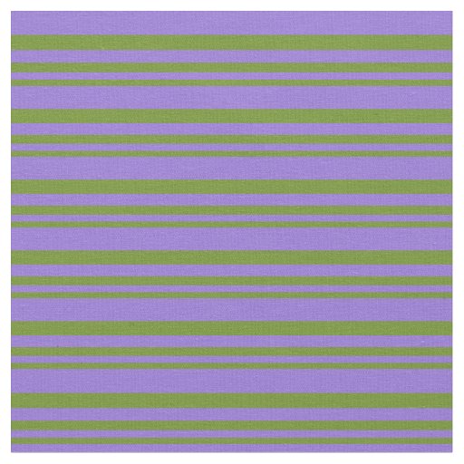 Green & Purple Colored Lined/Striped Pattern Fabric