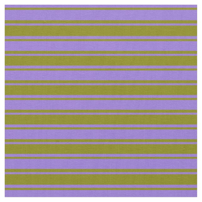 Green & Purple Colored Stripes Fabric (Close Up)