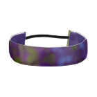 Green Purple Cosmic Abstract