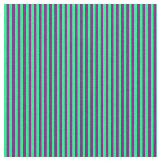 Green & Purple Lined/Striped Pattern Fabric