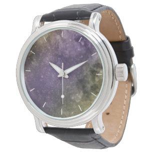 Green Purple Marble Watch
