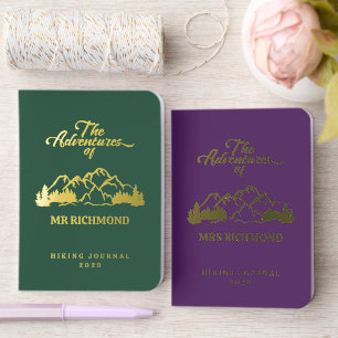 Green Purple Rustic Mountains The Adventures of Foil Vow Books