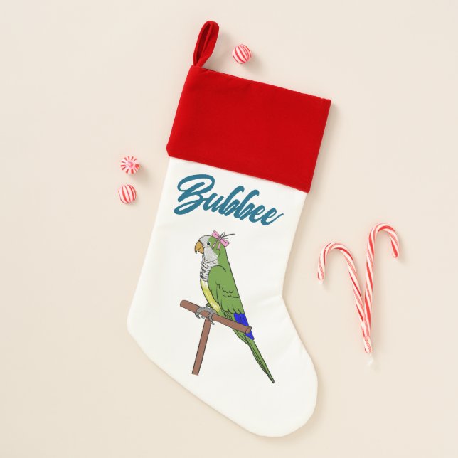 Green Quaker - Bubbee Christmas Stocking (Front)
