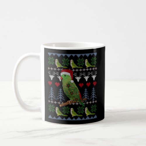 Green Quaker Ugly Parrot Owner Bird Coffee Mug