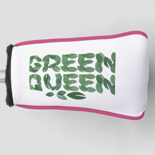 Green Queen Golf Head Cover