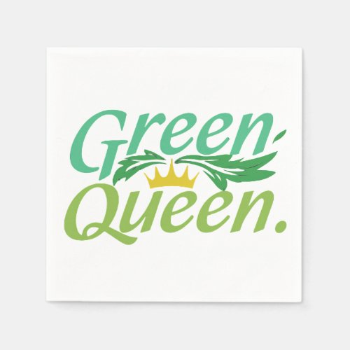 Green Queen  Napkins