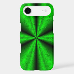 Green Rainbow in Elephant Skin Leather Optik iPhone 17 Air Case
