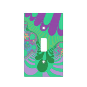 Green Rainbow Mod Light Switch Cover