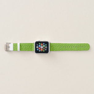 Green Raptor Pattern Apple Watch Band
