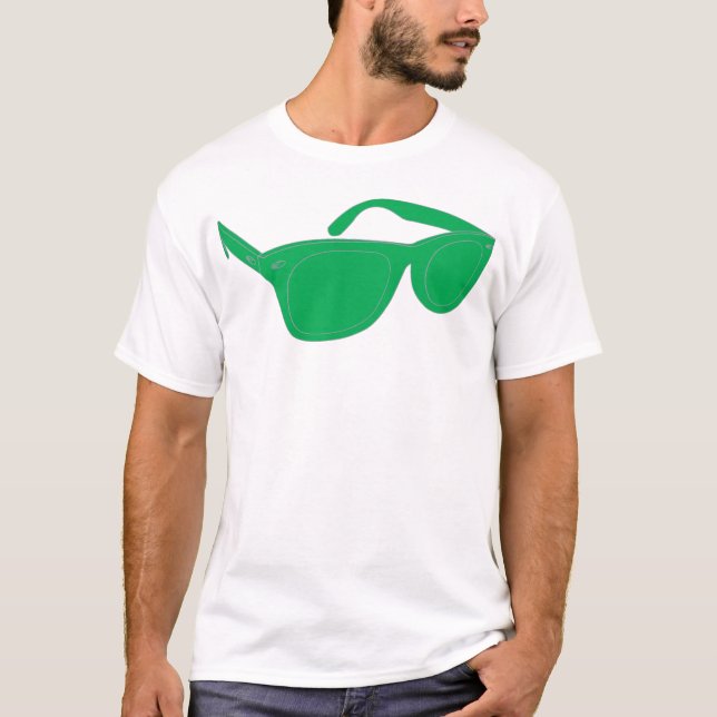 Green Ray Bans T-Shirt (Front)
