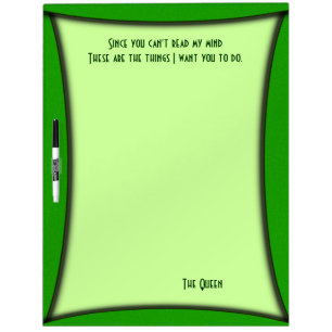 Green Read My Mind Board w Pen