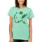 Green Reader One Sided Shirt