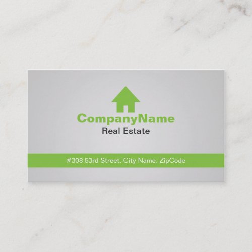Green Real Estate Business Cards