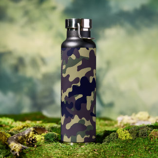 Green Recoleta #2 Camo Thor Copper Infused Water Bottle