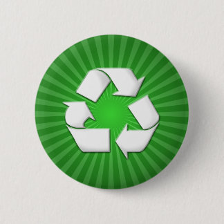 Green Recycle Button 001