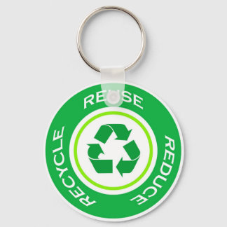 Green recycle - Keychain