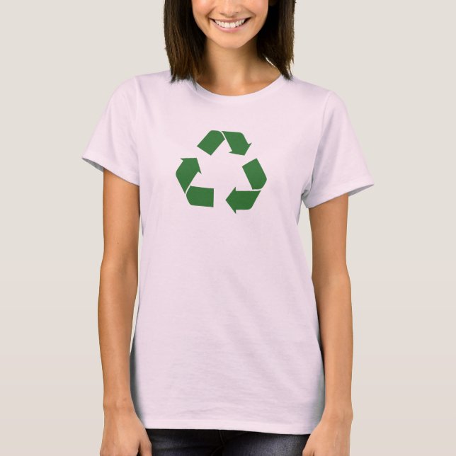 Green Recycle Tee - Personalize it! (Front)