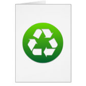 Green Recycling Symbol (Front)