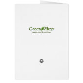 Green Recycling Symbol Cards (Back)
