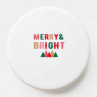 Green Red and Brown Bold Typography PopSocket