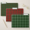  Green, Red and White Plaid File Folder