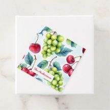Green Red Fruit Food Pattern Grapes Cherry