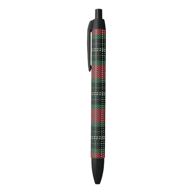  Green & Red Tartan    Pen (Top (Vertical))