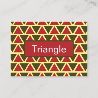 Green Red Triangle Geometric Pattern 