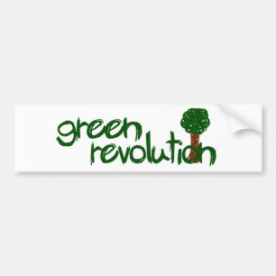 Green Revolution Bumper Sticker
