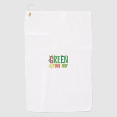 Green Revolution Golf Towel
