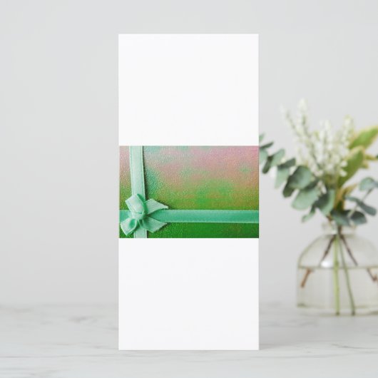 Green ribbon background (Standing Front)