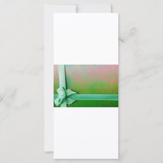 Green ribbon background (Front)