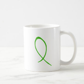 Green Ribbon Customizable Mug