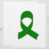 Green Ribbon Drawing (Front/Back)