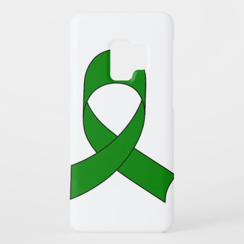Green Ribbon Drawing Case_Mate Samsung Galaxy S9 Case