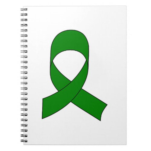 Green Ribbon Drawing Notebook