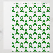 Green Ribbon Pattern (Front/Back)