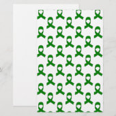 Green Ribbon Pattern (Front/Back)
