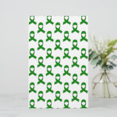 Green Ribbon Pattern (Standing Front)