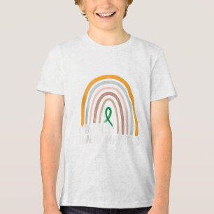 Green Ribbon Warrior &amp; Supporters - Mental Hea Tri-Blend Shirt