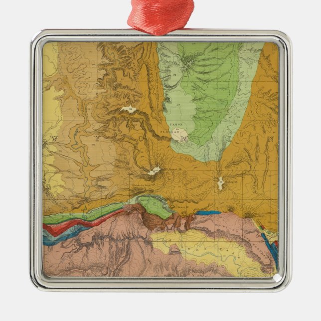 Green River from the Union Pacific Rail Road Metal Ornament (Front)
