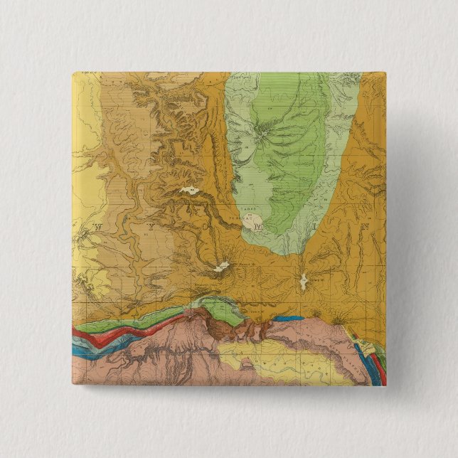 Green River from the Union Pacific Rail Road Pinback Button (Front)