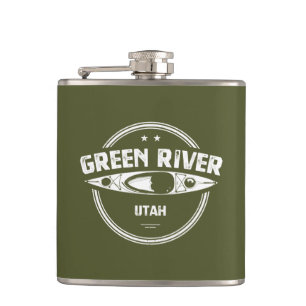 Green River Utah Kayaking Flask