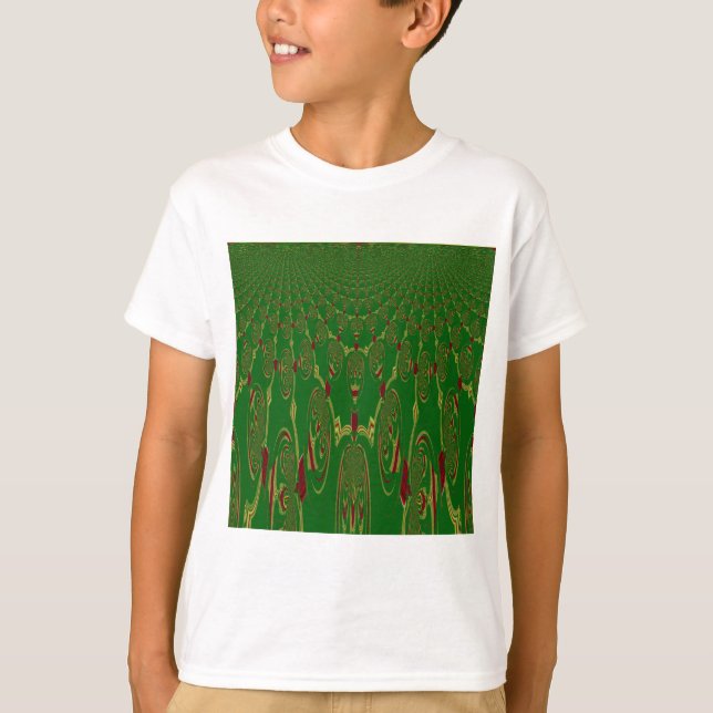 Green Robots T-Shirt (Front)