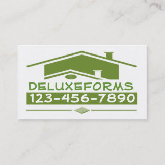 Green Roof Business Card
