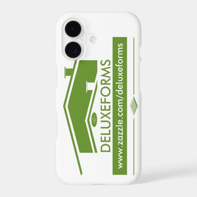Green Roof  Iphone Case (Back)