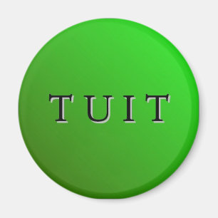 Green Round Tuit Magnet